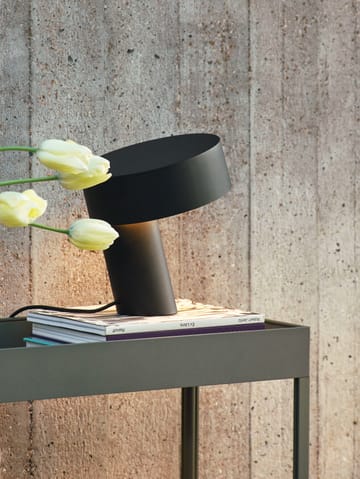 Slant bordslampa - Soft Black - HAY