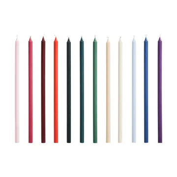 Slim ljus 12-pack - Multi - HAY