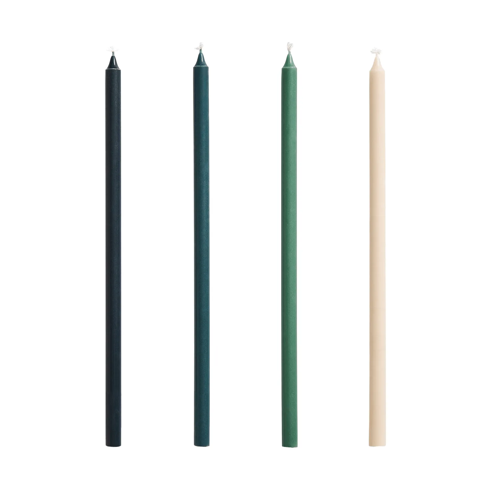 Slim ljus 4-pack, Green-dark green HAY