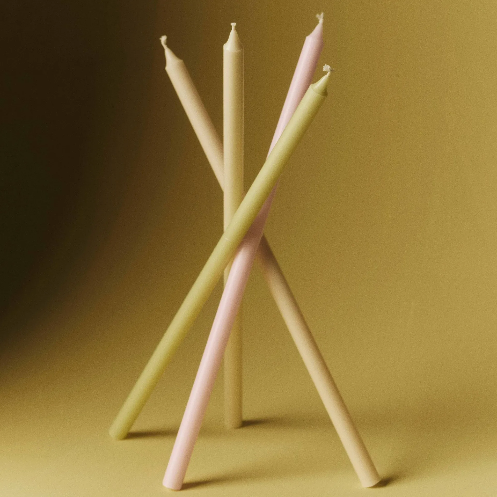 Slim ljus 4-pack, Pastels HAY