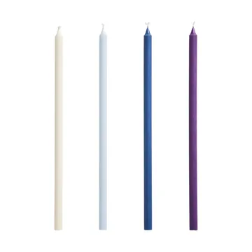Slim ljus 4-pack - Purple-blue - HAY