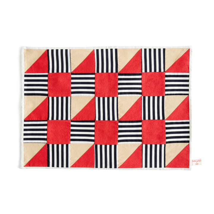 Sobremesa bordstablett 31x45 cm - Stripe red - HAY