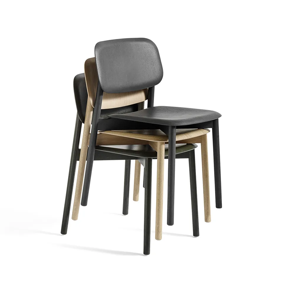 Soft Edge 60 stol, Dusty green-ekstativ HAY