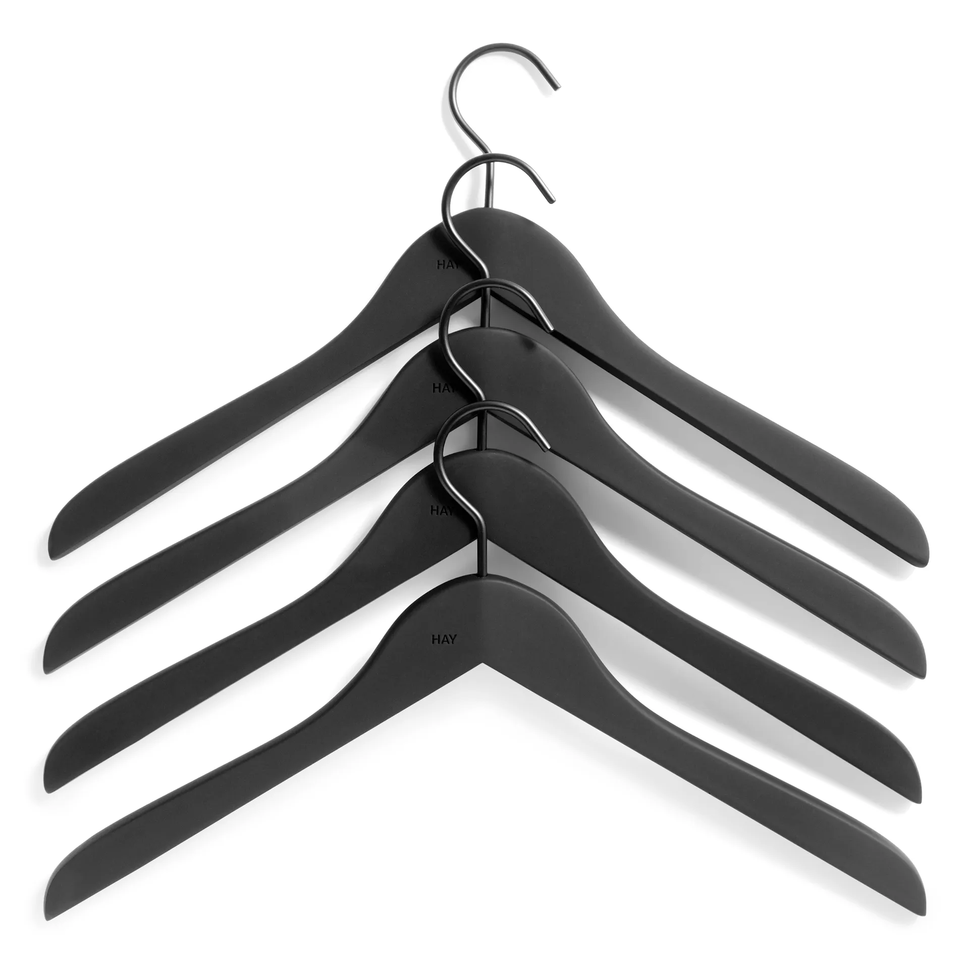 Soft galge slim 4-pack, Svart HAY