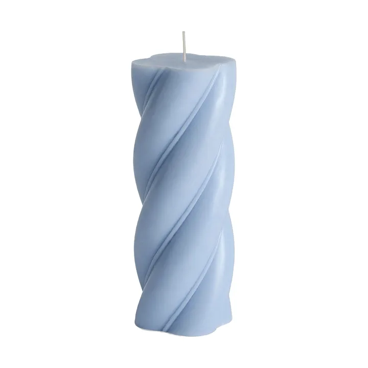 Soft Serve Candle blockljus - Light blue, Ø7,8x19,5 cm - HAY
