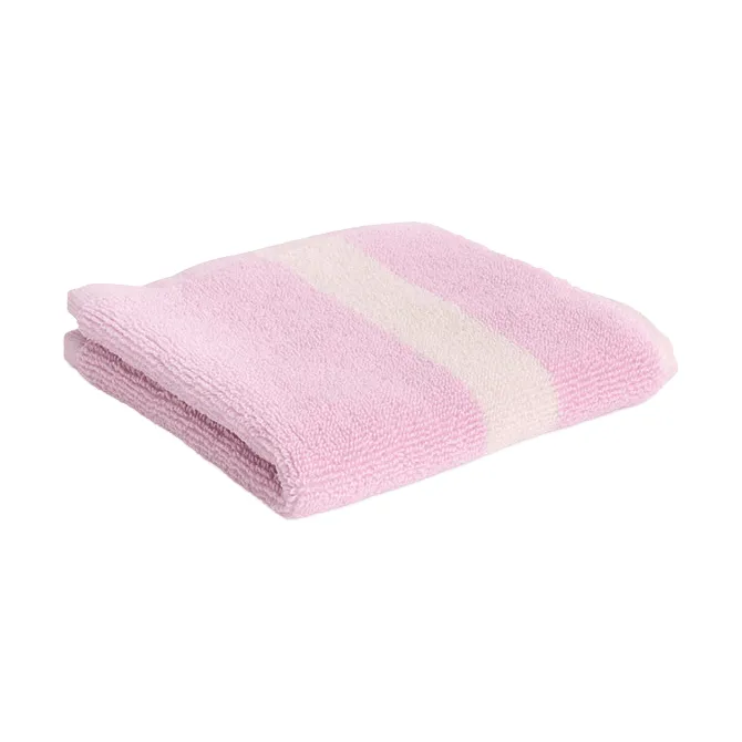 Stripe handduk, Cool pink, 30x30 cm HAY