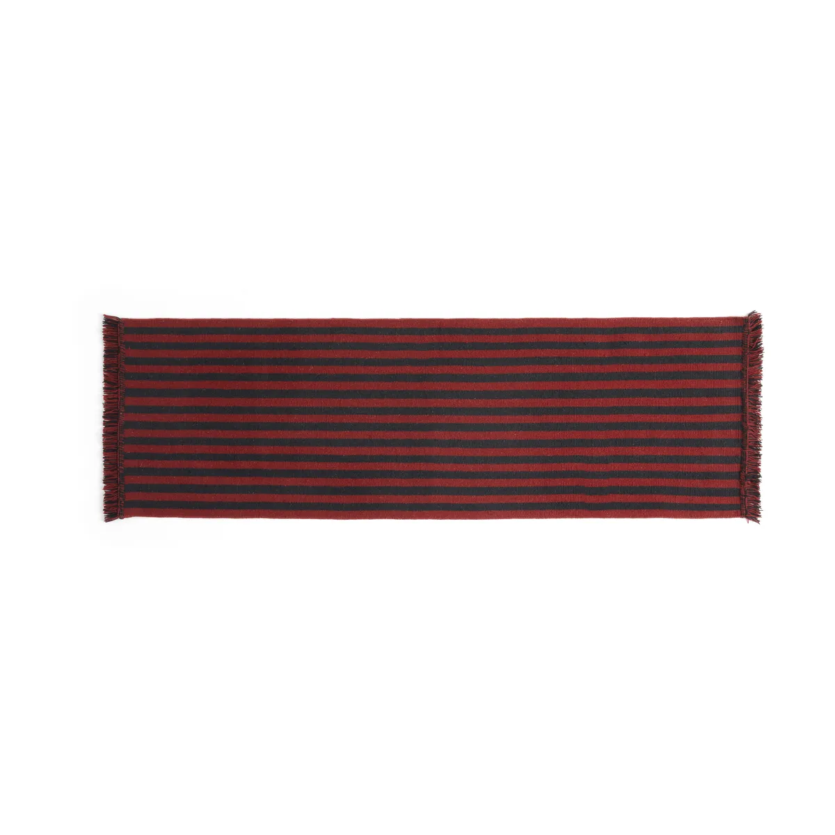 HAY Stripes and Stripes matta 60x200 cm Cherry