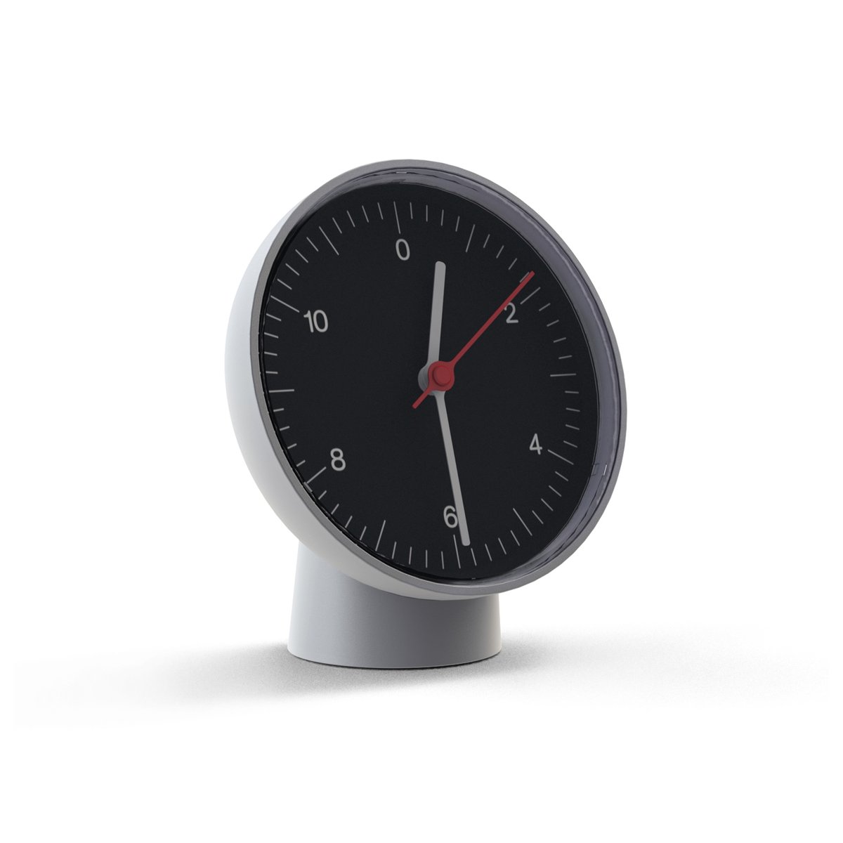 HAY Table Clock vägg/bordsklocka​ Black​ | Skandinavisk Design | Bordsklockor | Svart