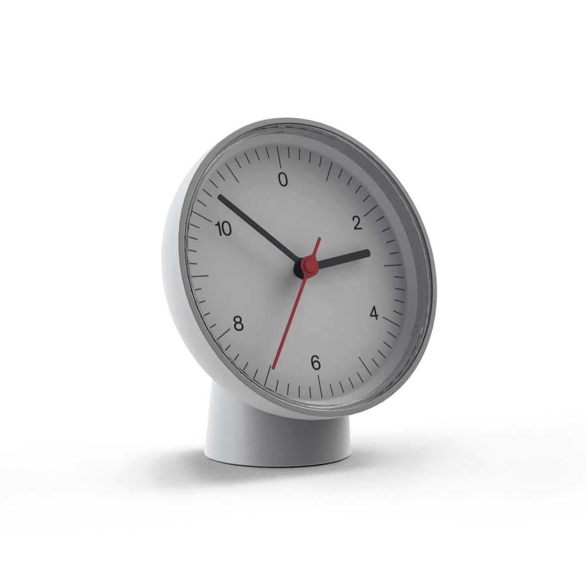 HAY Table Clock vägg/bordsklocka​ White​ | Skandinavisk Design | Bordsklockor | Vit