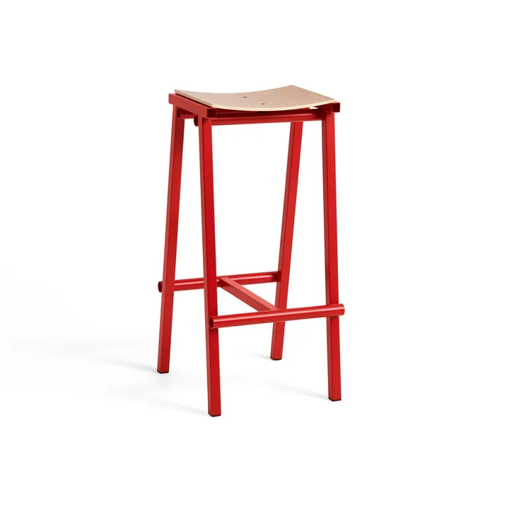 Taburete 8 high barstol 75 cm - Signal red (röd) - HAY