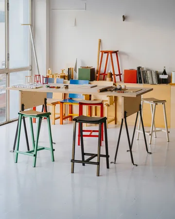 Taburete 8 high barstol 75 cm - Soft jade (grön) - HAY