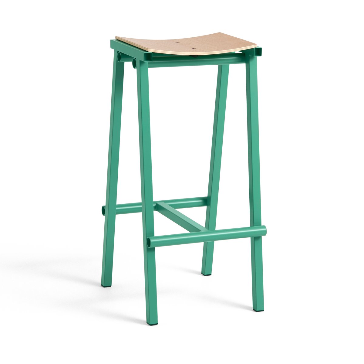 HAY Taburete 8 high barstol 75 cm Soft jade | Skandinavisk Design | Barstolar | Grön
