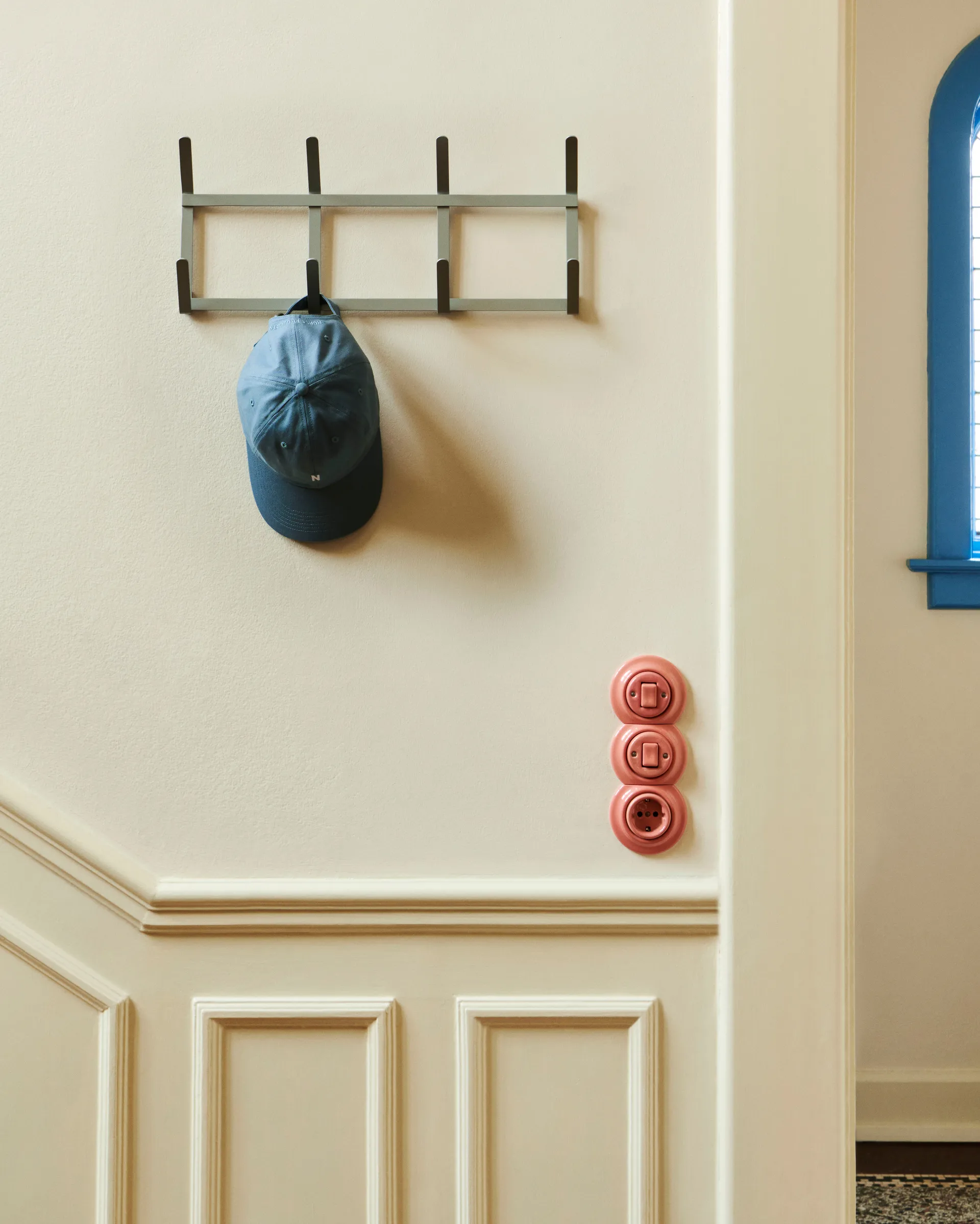 Tape kroklist, Small metallic grey HAY