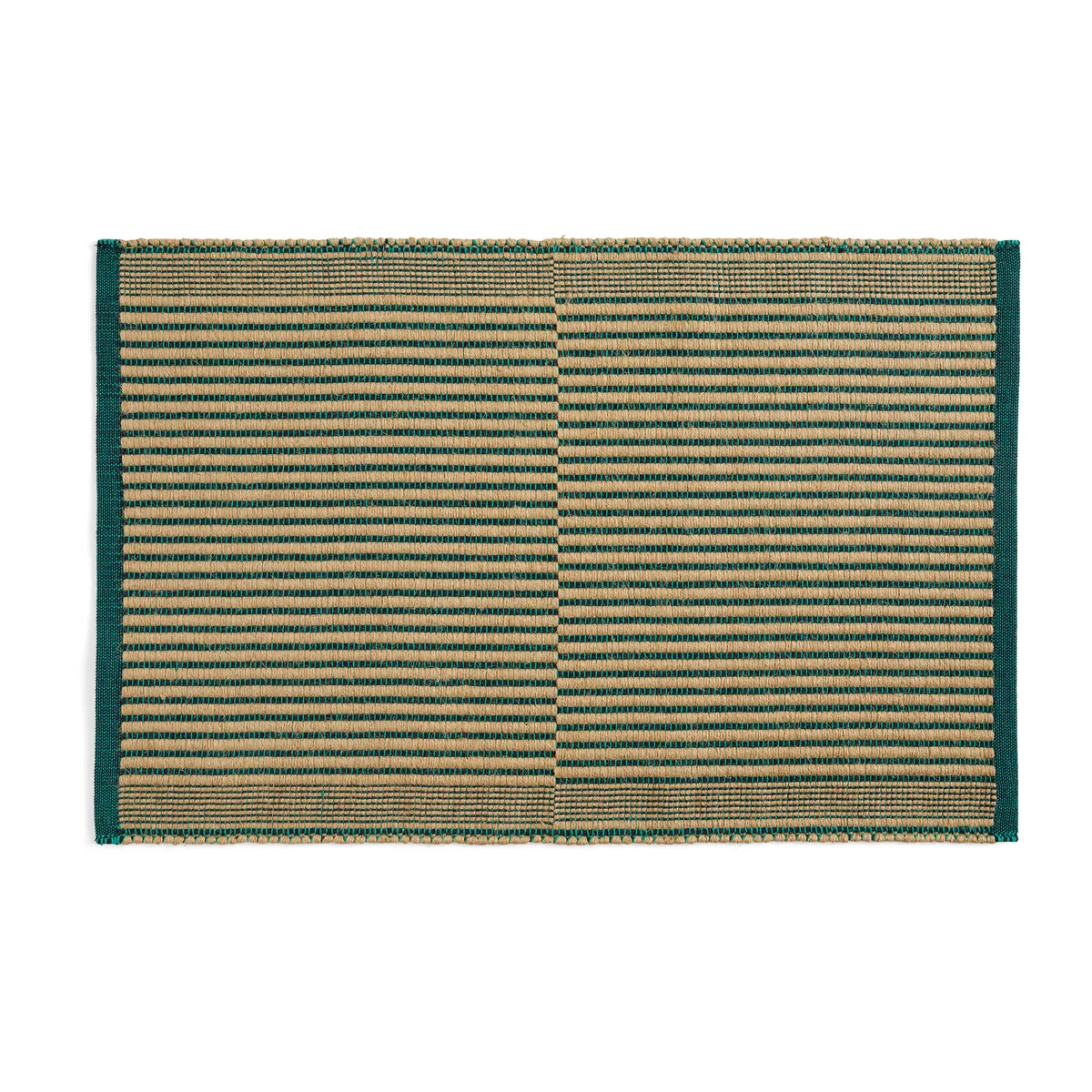 HAY Tapis dörrmatta 60x95 cm Black-green