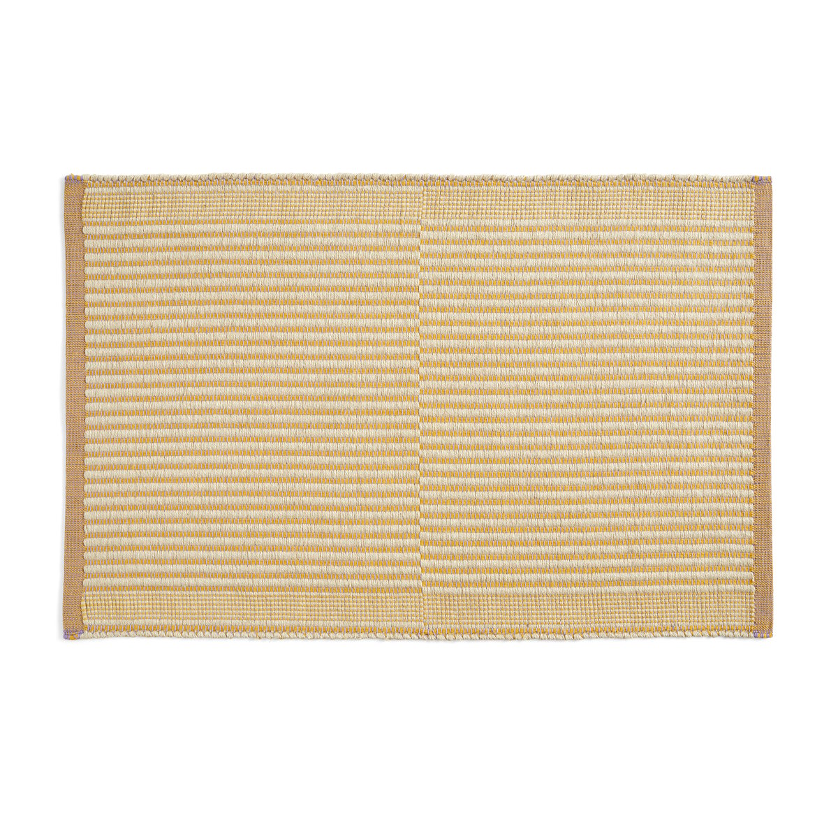 HAY Tapis dörrmatta 60x95 cm Off white-lavender | Skandinavisk Design | Dörrmattor | Gul