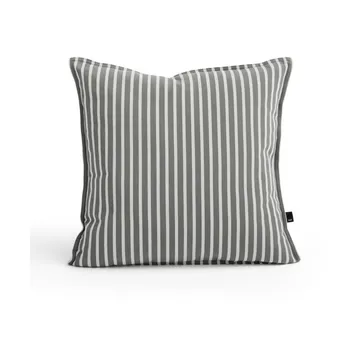 Terrazza kudde - Grey bold stripe, 50x50 cm - HAY