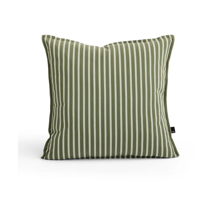 Terrazza kudde - Olive bold stripe, 50x50 cm - HAY