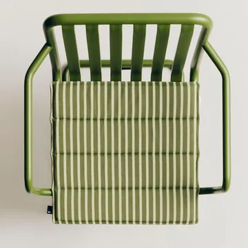 Terrazza sittdyna - Olive bold stripe, 40x40 cm - HAY
