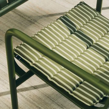 Terrazza sittdyna - Olive bold stripe, 40x40 cm - HAY