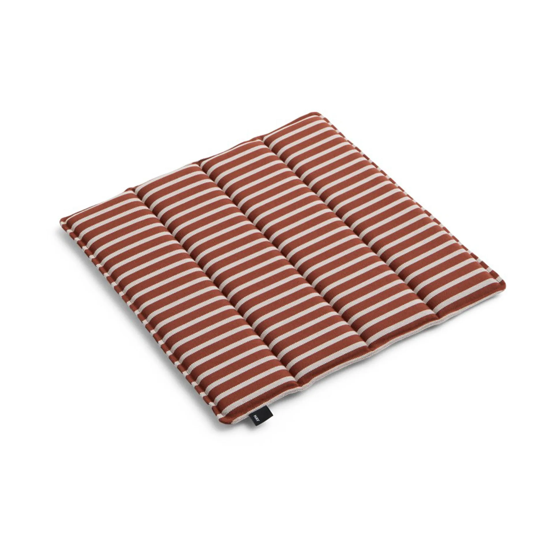 Terrazza sittdyna, Terracotta bold stripe, 40x40 cm HAY
