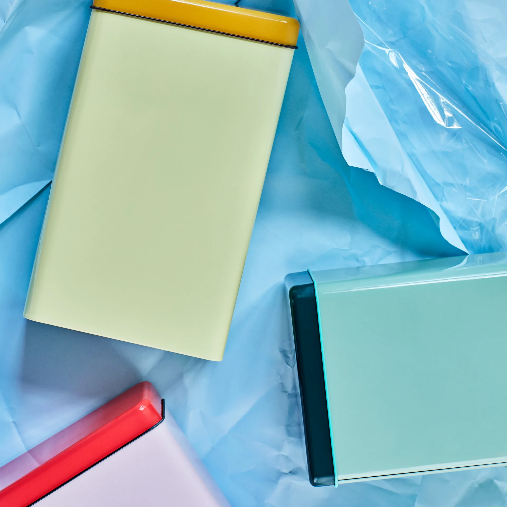 Tin by Sowden plåtburk, Rosa HAY