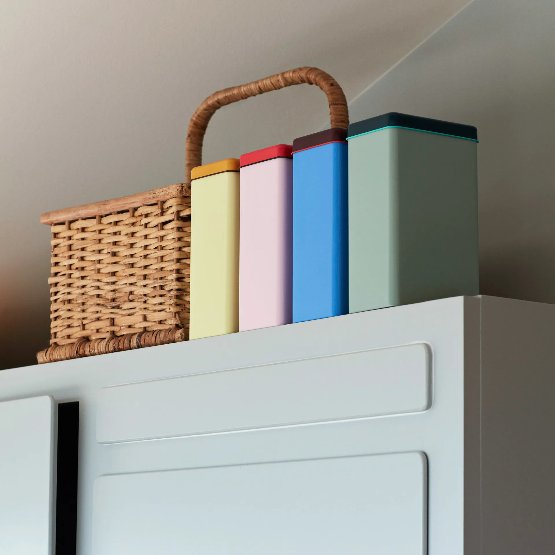 Tin by Sowden plåtburk, Rosa HAY