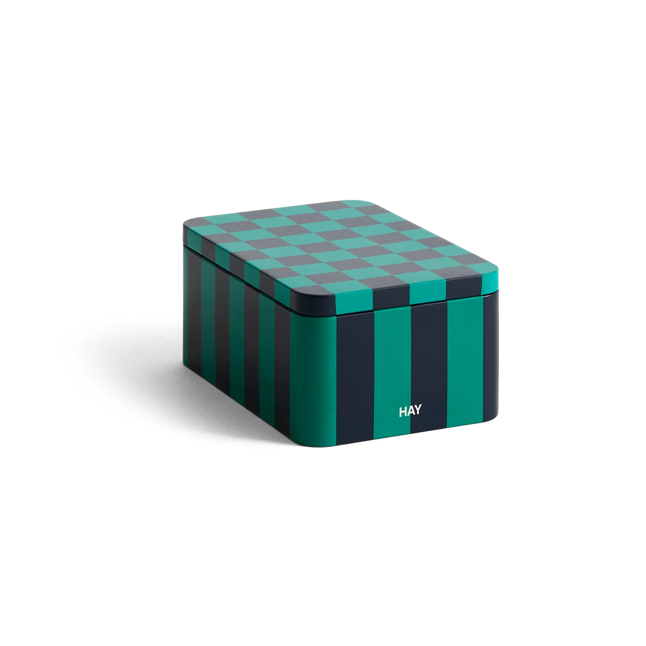 Tin Container förvaringsburk small, Green