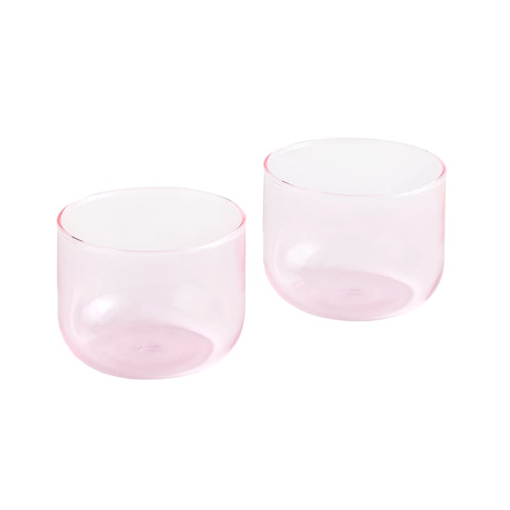 Tint glas 20 cl 2-pack - Pink - HAY