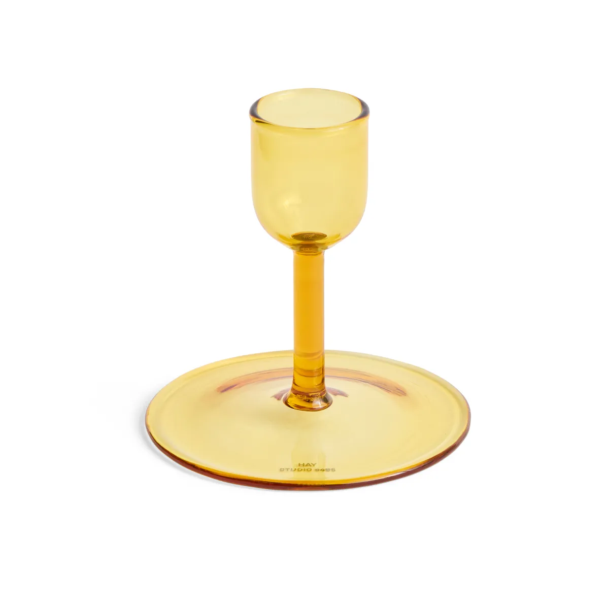 HAY Tiny ljusstake straight Yellow