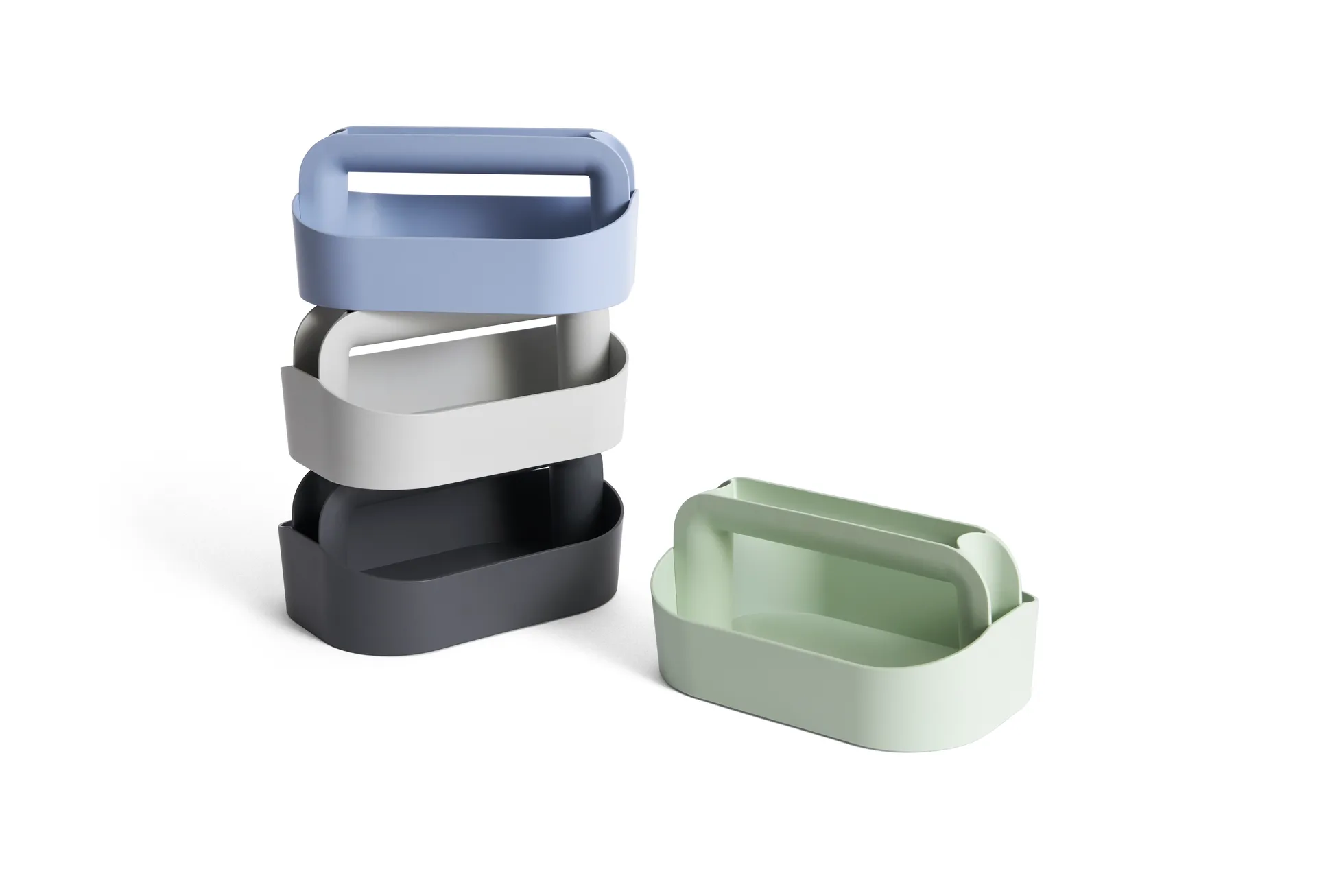 Tool Box recycled förvaringslåda 21x30 cm, Grey HAY