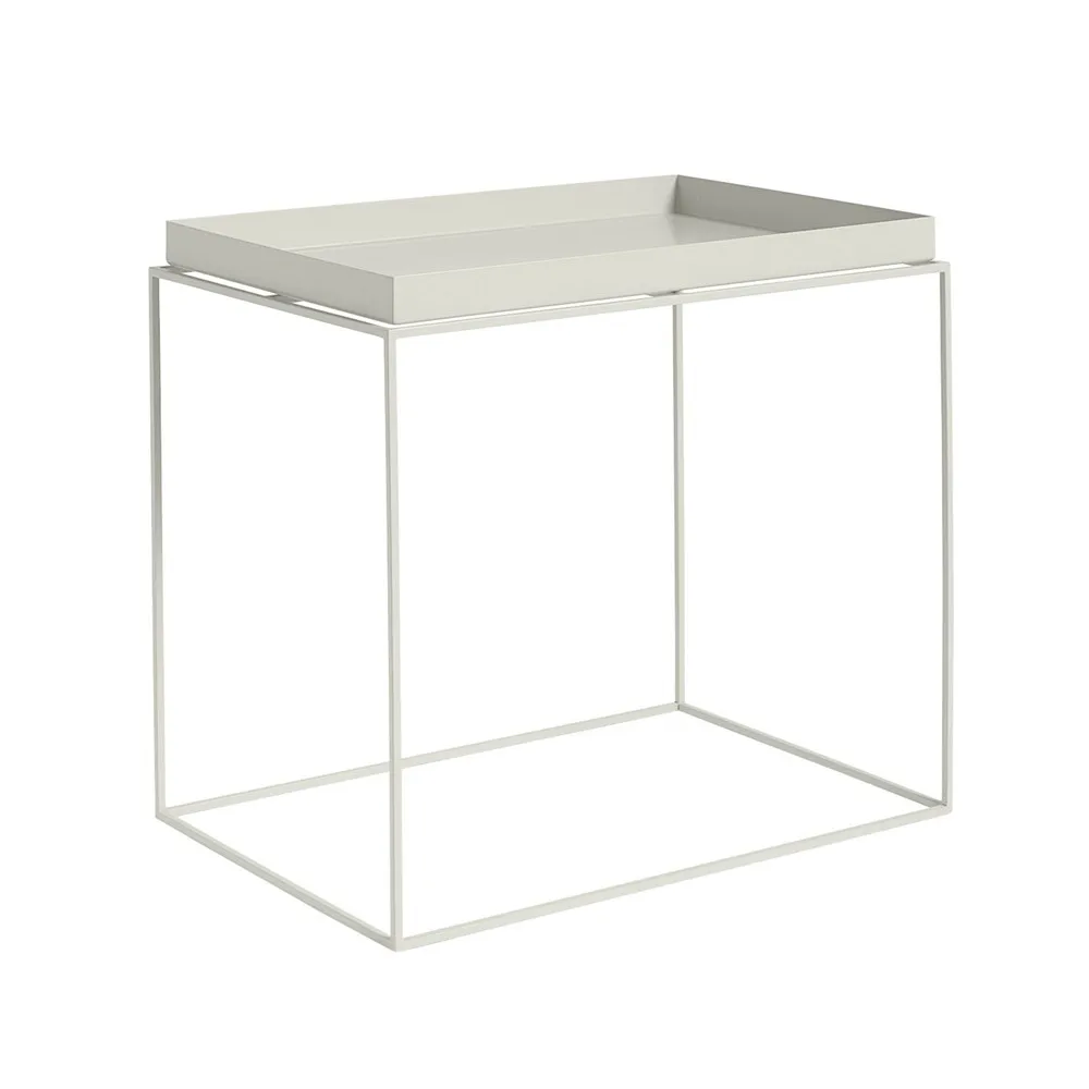 HAY Tray Table soffbord Warm grey, large