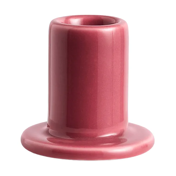 Tube ljusstake 5 cm, Berry pink HAY