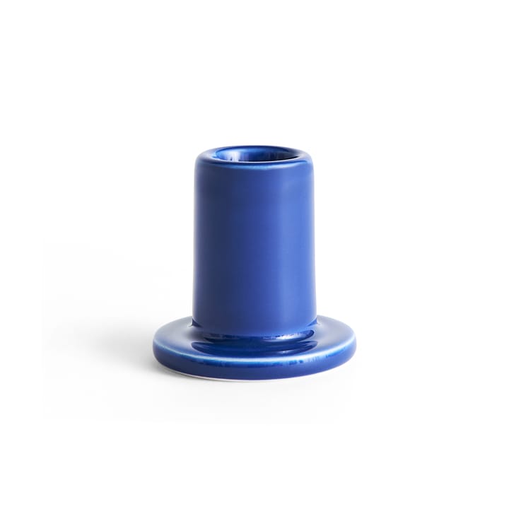 Tube ljusstake 5 cm - Blue - HAY