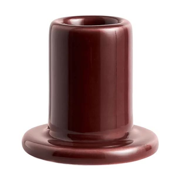 Tube ljusstake 5 cm, Chestnut brown HAY