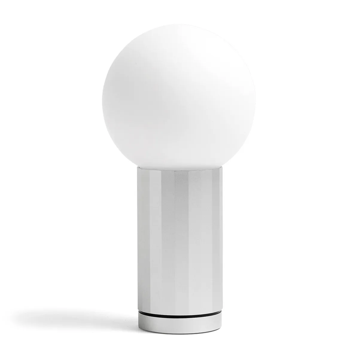 HAY Turn On bordslampa Aluminium