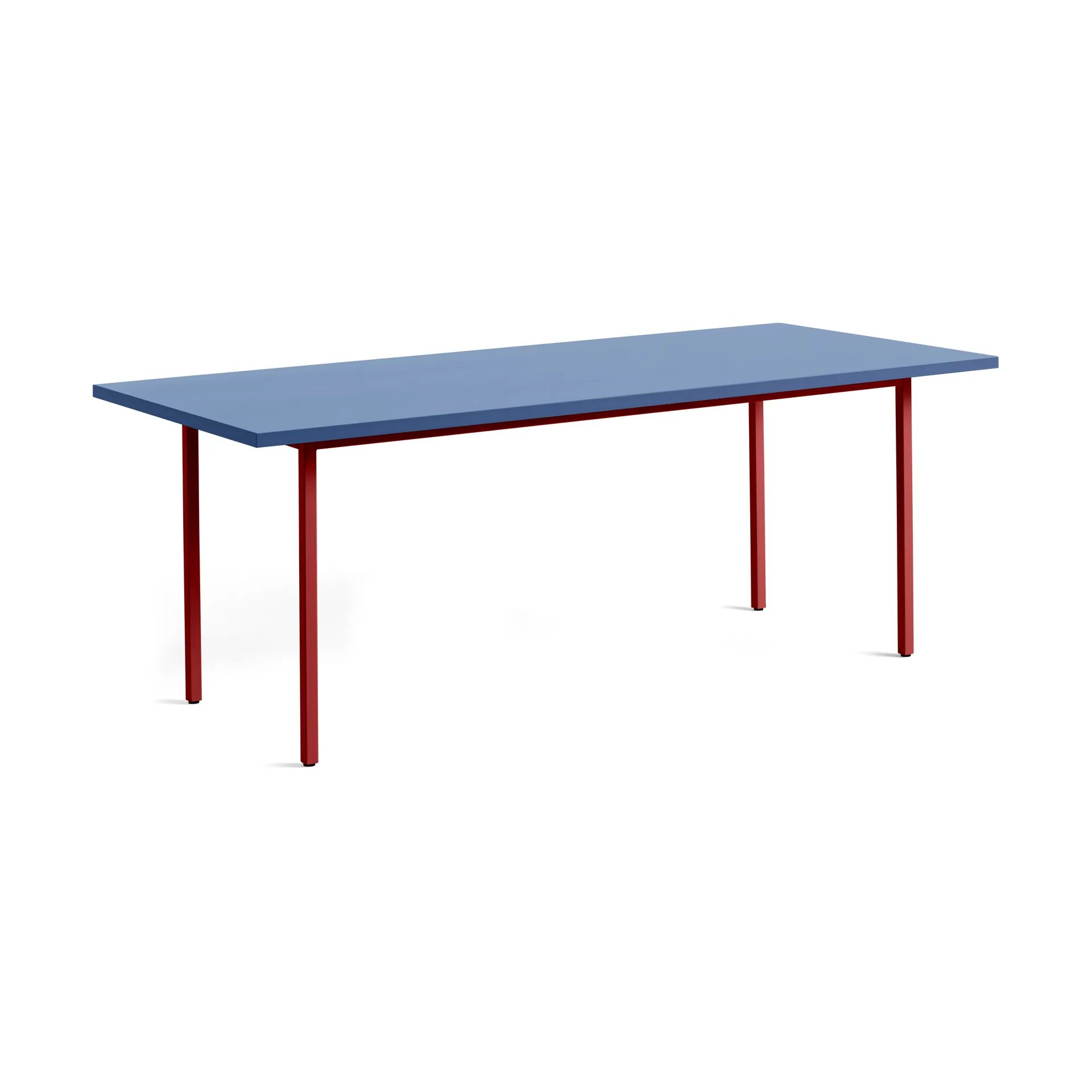Two-Colour matbord 90x200 cm, Maroon red-blue HAY