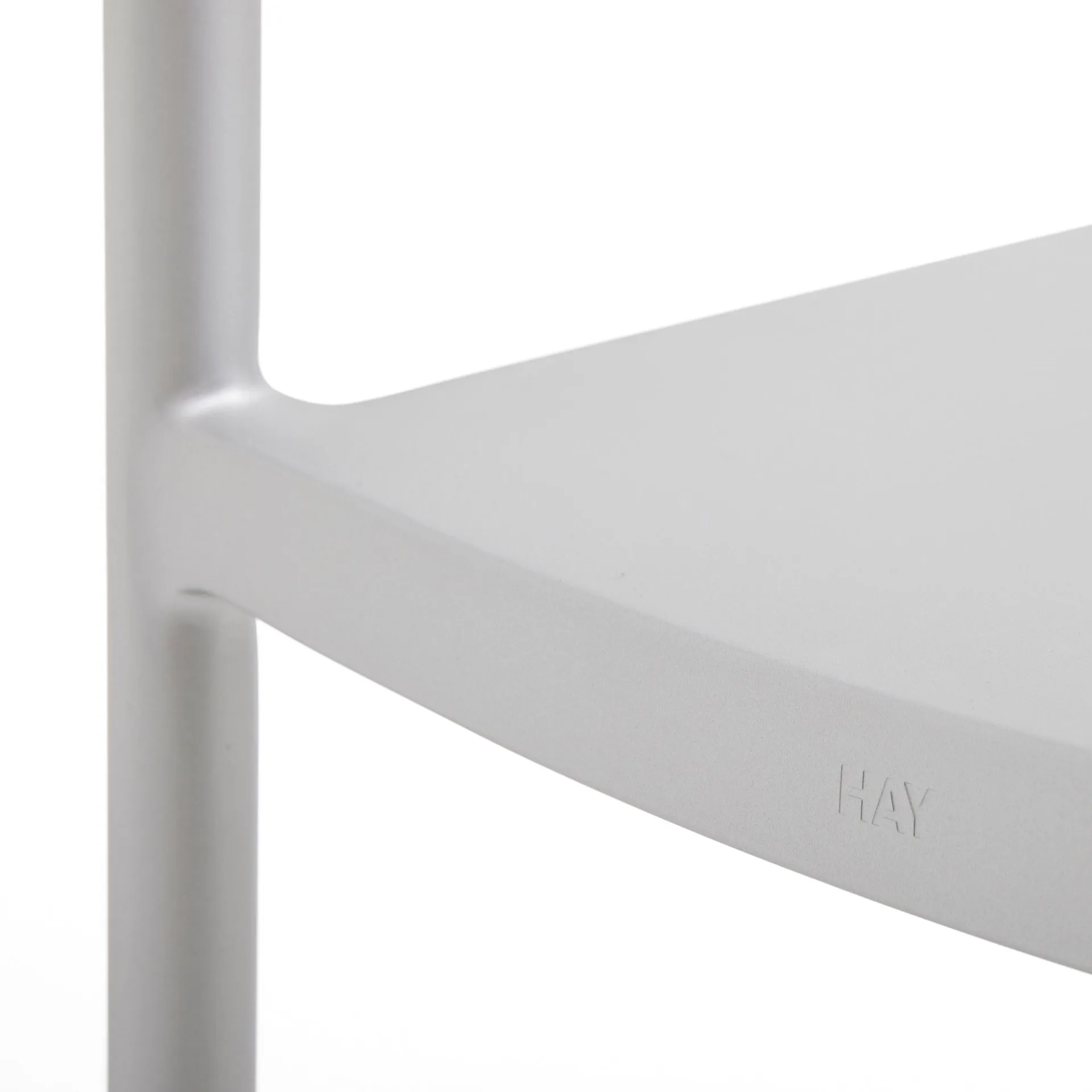 Type Chair stol, Silver grey HAY