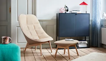 Uchiwa fotpall - Cream A5-ek-canvas 244 - HAY