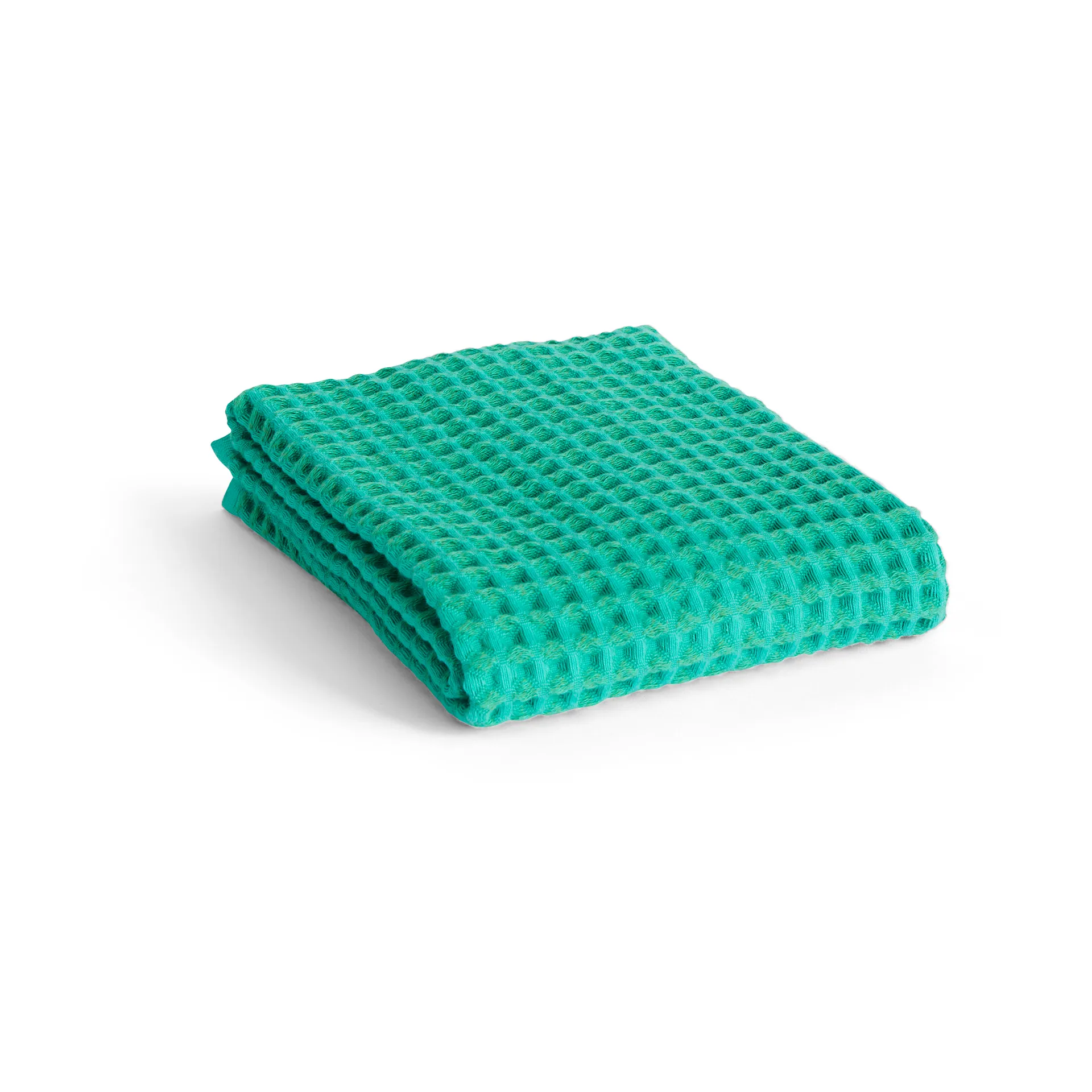 Waffle handduk 50x100 cm, Emerald green HAY