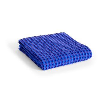 Waffle handduk 50x100 cm - Vibrant blue - HAY