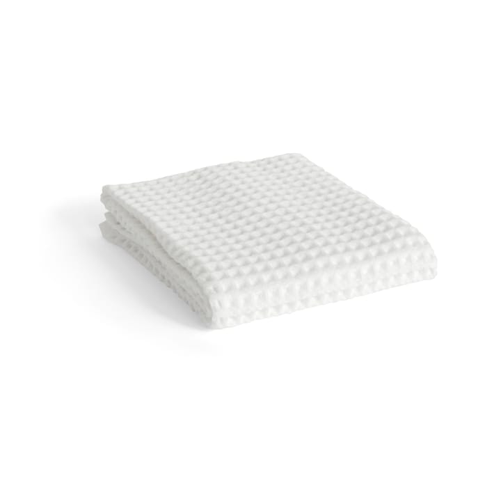 Waffle handduk 50x100 cm - White - HAY
