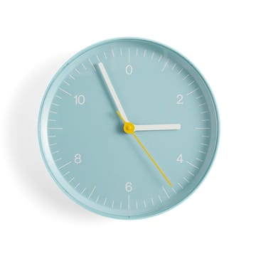 Wall Clock v�äggklocka Ø26,5 cm - Blue - HAY