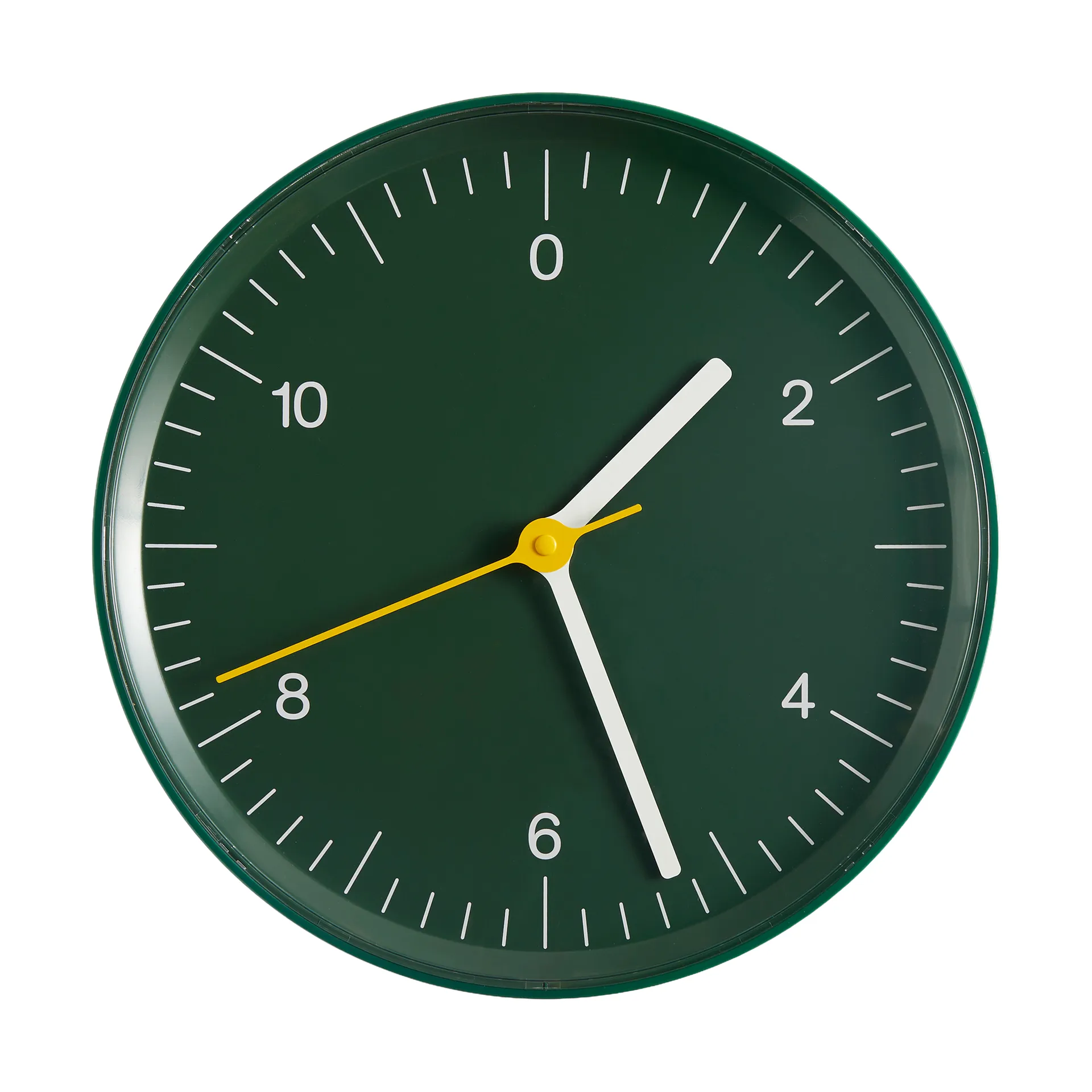 Wall Clock väggklocka Ø26,5 cm, Green HAY