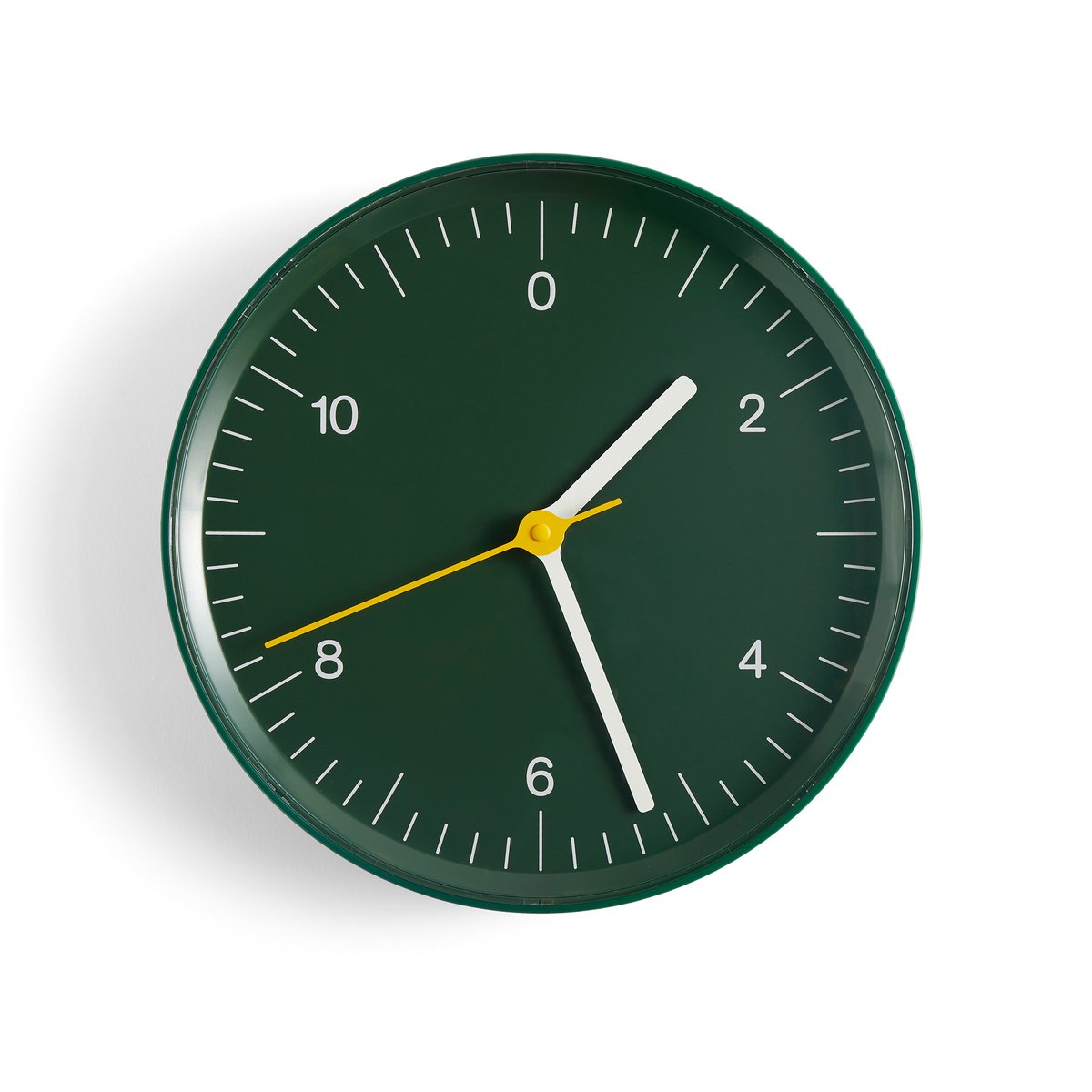HAY Wall Clock väggklocka 26,5 cm Green | Skandinavisk Design | Väggklockor | Grön