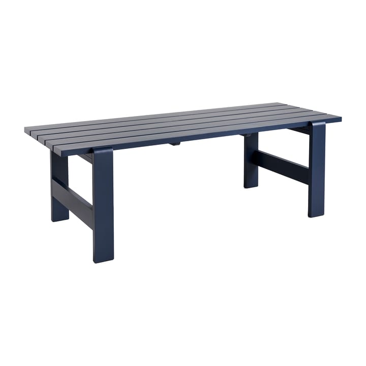 Weekday bord 230x83 cm lackad furu, Steel blue HAY