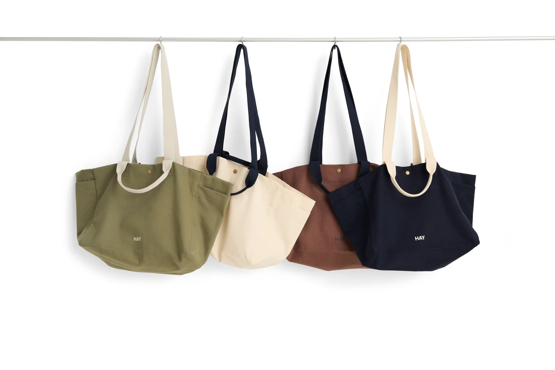 Weekend Bag No 2 väska S 26x56 cm, Milk chocolate HAY