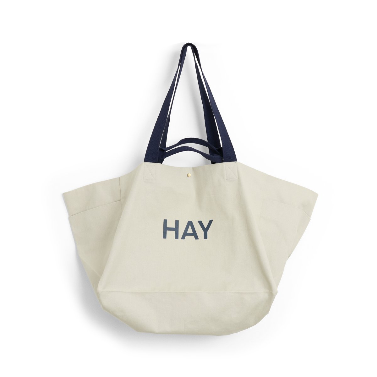 HAY Weekend Bag Organic väska L Grey | Skandinavisk Design | Förvaringskorgar | Grå