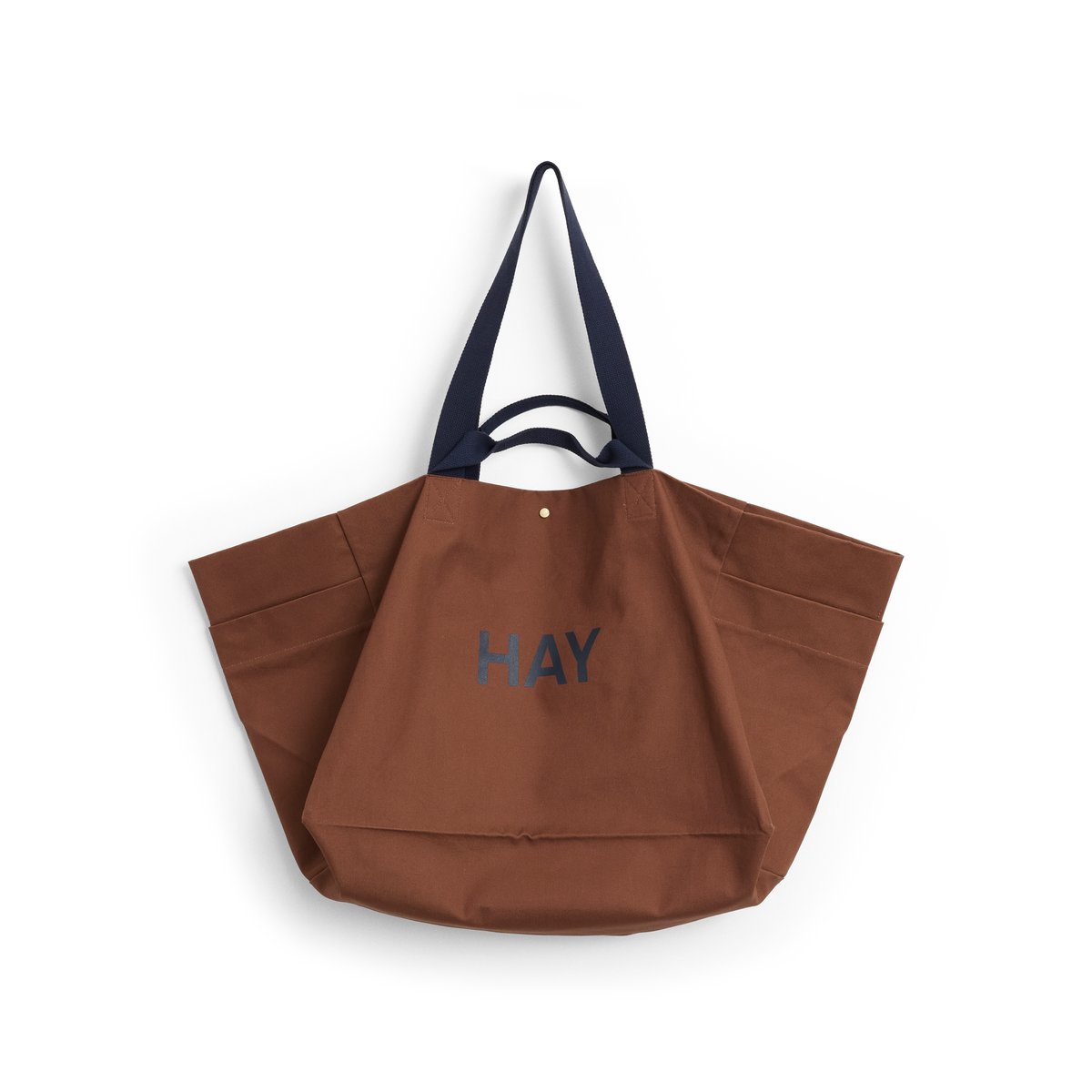 HAY Weekend Bag Organic väska L Milk chocolate | Skandinavisk Design | Förvaringskorgar | Brun