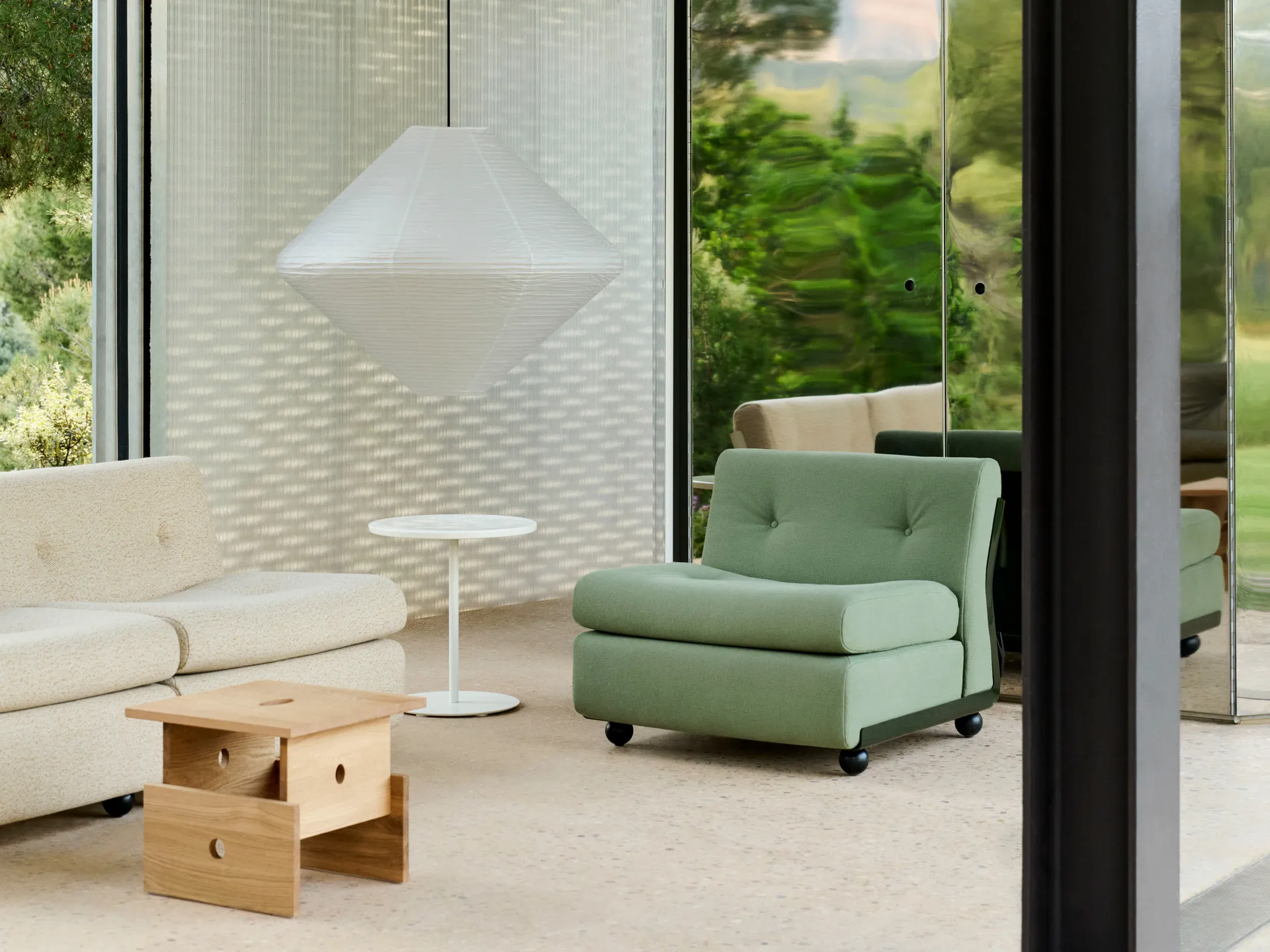 Wood Box soffbord, Oljad ek HAY