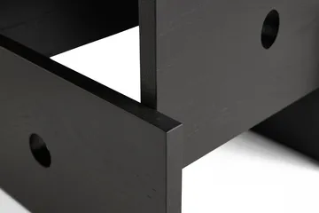 Wood Box soffbord - Svartlackerad ek - HAY